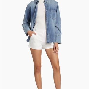 Alice + Olivia White Shorts
